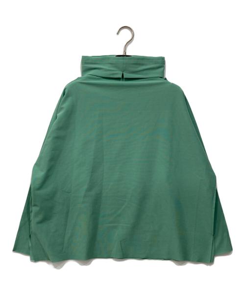 me ISSEY MIYAKE（ミーイッセイ ミヤケ）me ISSEY MIYAKE (ミーイッセイ ミヤケ) A.POC ハイネックカットソー グリーン サイズ:Freeの古着・服飾アイテム