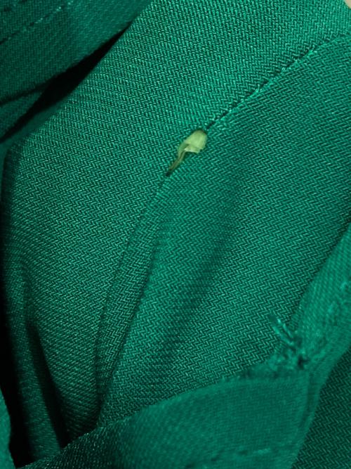 LAUREN RALPH LAUREN（ローレンラルフローレン）LAUREN RALPH LAUREN (ローレンラルフローレン) ドレープワンピース グリーン サイズ:16の古着・服飾アイテム