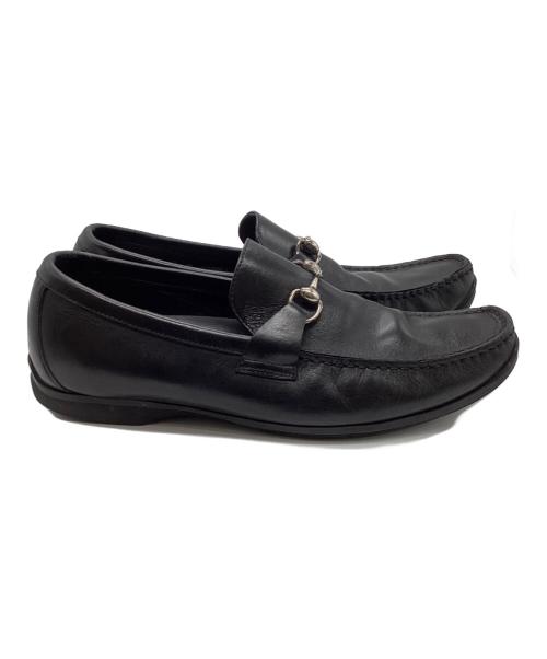 REGAL（リーガル）REGAL (リーガル) ホースビットドライビングシューズ ブラック サイズ:25 1/2の古着・服飾アイテム