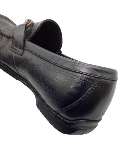 REGAL（リーガル）REGAL (リーガル) ホースビットドライビングシューズ ブラック サイズ:25 1/2の古着・服飾アイテム