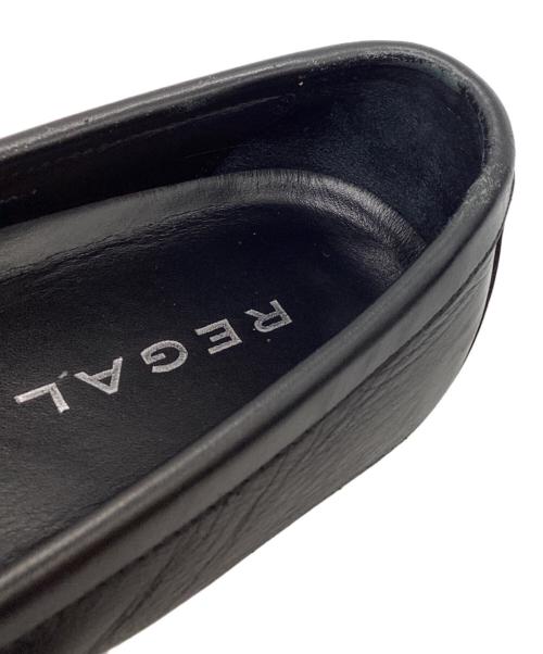 REGAL（リーガル）REGAL (リーガル) ホースビットドライビングシューズ ブラック サイズ:25 1/2の古着・服飾アイテム