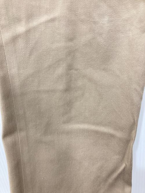 BURBERRY BLUE LABEL（バーバリー ブルー レーベル）BURBERRY BLUE LABEL (バーバリー ブルー レーベル) 折り返しチェックパンツ ベージュ サイズ:36の古着・服飾アイテム
