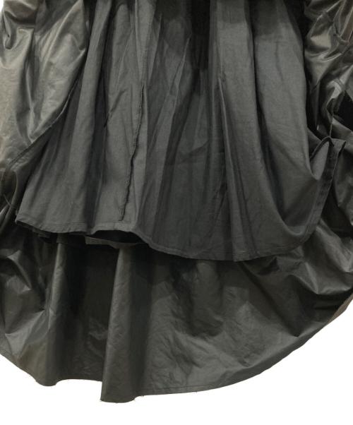 iki（イキ）iki (イキ) mauri ティアード キャミワンピース ブラック サイズ:Freeの古着・服飾アイテム