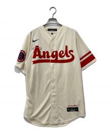 NIKE（ナイキ）の古着「ゲームシャツ」｜アイボリー×レッド