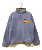 Patagoniaパタゴニア）の古着「シンチラスナップT」｜パープル×イエロー