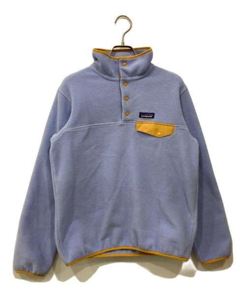 Patagonia（パタゴニア）Patagonia (パタゴニア) シンチラスナップT パープル×イエロー サイズ:Sの古着・服飾アイテム