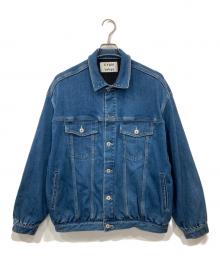 CYAN TOKYO（シアン トーキョー）の古着「フリースデニムオーバーJK」｜インディゴ