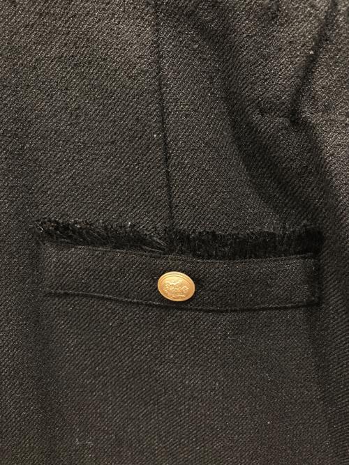 NOLLEY'S（ノーリーズ）NOLLEY'S (ノーリーズ) ウォッシャブルツイードライクジャンパースカート ブラック サイズ:38の古着・服飾アイテム