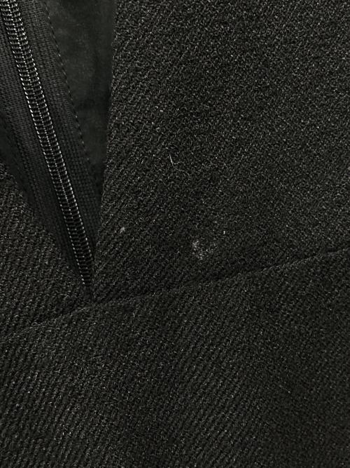 NOLLEY'S（ノーリーズ）NOLLEY'S (ノーリーズ) ウォッシャブルツイードライクジャンパースカート ブラック サイズ:38の古着・服飾アイテム