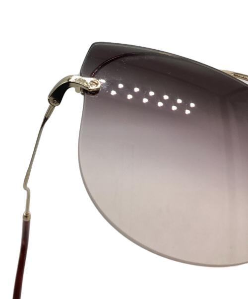 MIU MIU（ミュウミュウ）MIU MIU (ミュウミュウ) キャットアイサングラス ブラウン サイズ:62□17の古着・服飾アイテム