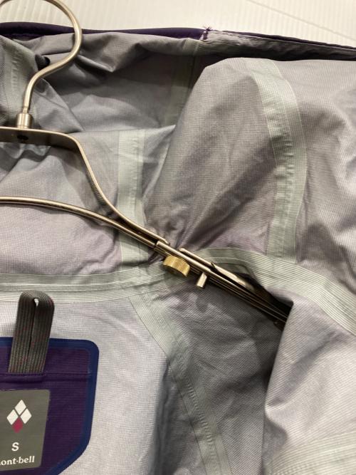 mont-bell（モンベル）mont-bell (モンベル) サンダーパス ジャケット パープル サイズ:Sの古着・服飾アイテム
