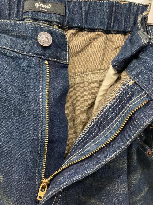 glamb（グラム）glamb (グラム) レッドダートワークデニム インディゴ サイズ:Sの古着・服飾アイテム