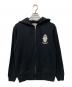 RUDE GALLERY（ルードギャラリー）の古着「ジップパーカー」｜ブラック
