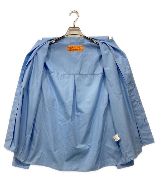 CHALLENGER（チャレンジャー）CHALLENGER (チャレンジャー) ワークシャツ ブルー サイズ:Sの古着・服飾アイテム