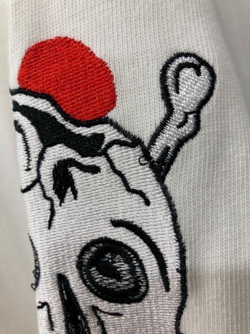 EFFE（エッフェ）EFFE (エッフェ) 袖刺繍ロングスリーブカットソー ホワイト サイズ:不明の古着・服飾アイテム