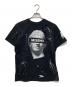 MISBHV（ミスビヘイブ）の古着「ダメージ 加工 ペイントTシャツ」｜ブラック