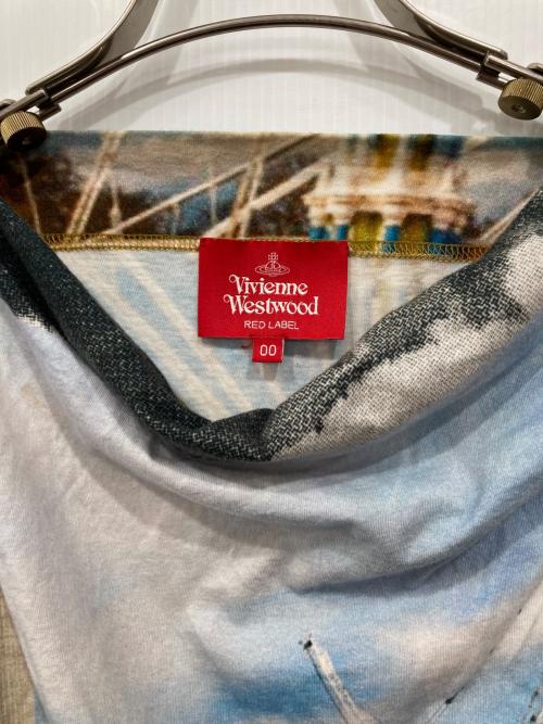 Vivienne Westwood RED LABEL（ヴィヴィアンウエストウッドレッドレーベル）Vivienne Westwood RED LABEL (ヴィヴィアンウエストウッドレッドレーベル) バタシープリントカットソー マルチカラー サイズ:00の古着・服飾アイテム