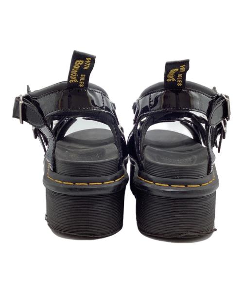 Dr.Martens（ドクターマーチン）Dr.Martens (ドクターマーチン) 厚底サンダル ブラック サイズ:UK4の古着・服飾アイテム