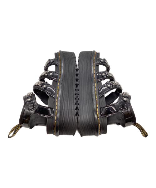 Dr.Martens（ドクターマーチン）Dr.Martens (ドクターマーチン) 厚底サンダル ブラック サイズ:UK4の古着・服飾アイテム