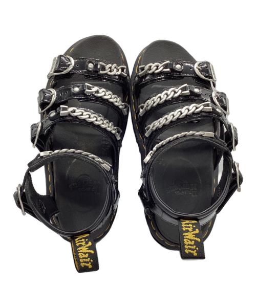 Dr.Martens（ドクターマーチン）Dr.Martens (ドクターマーチン) 厚底サンダル ブラック サイズ:UK4の古着・服飾アイテム