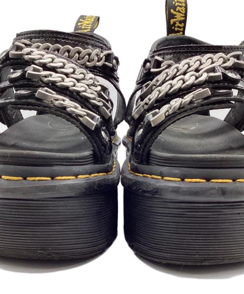 Dr.Martens（ドクターマーチン）Dr.Martens (ドクターマーチン) 厚底サンダル ブラック サイズ:UK4の古着・服飾アイテム