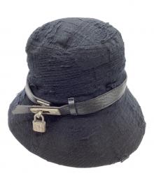 MINUS×nahezu gleich（マイナス×ナエツグロイヒ）の古着「バケットハット」｜ブラック