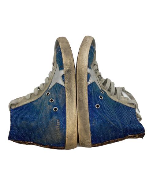 FRANCY GOLDEN GOOSE（ファンシー ゴールデン グース）FRANCY GOLDEN GOOSE (ファンシー ゴールデン グース) ダメージ加工ハイカットスニーカー ブルー サイズ:41の古着・服飾アイテム