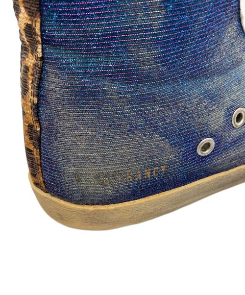 FRANCY GOLDEN GOOSE（ファンシー ゴールデン グース）FRANCY GOLDEN GOOSE (ファンシー ゴールデン グース) ダメージ加工ハイカットスニーカー ブルー サイズ:41の古着・服飾アイテム