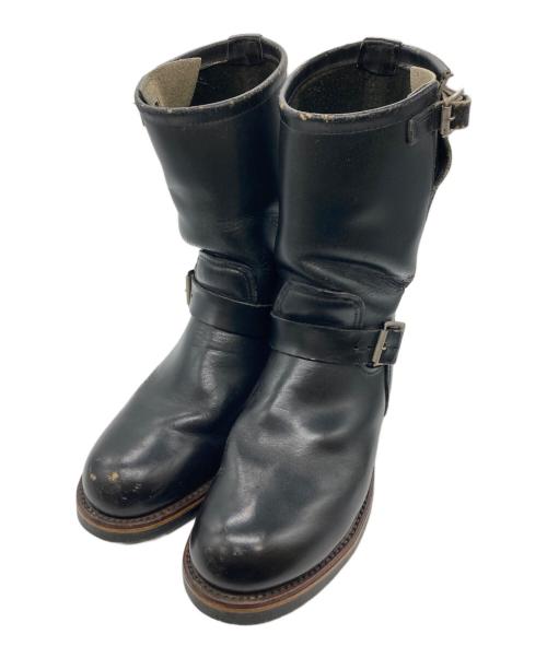 RED WING（レッドウィング）RED WING (レッドウィング) エンジニアブーツ ブラック サイズ:7Dの古着・服飾アイテム