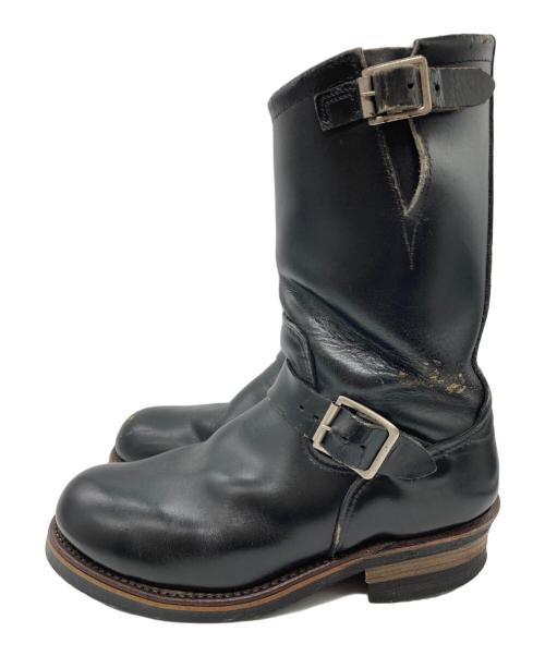 RED WING（レッドウィング）RED WING (レッドウィング) エンジニアブーツ ブラック サイズ:7Dの古着・服飾アイテム