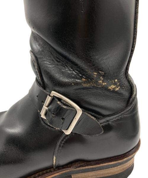 RED WING（レッドウィング）RED WING (レッドウィング) エンジニアブーツ ブラック サイズ:7Dの古着・服飾アイテム