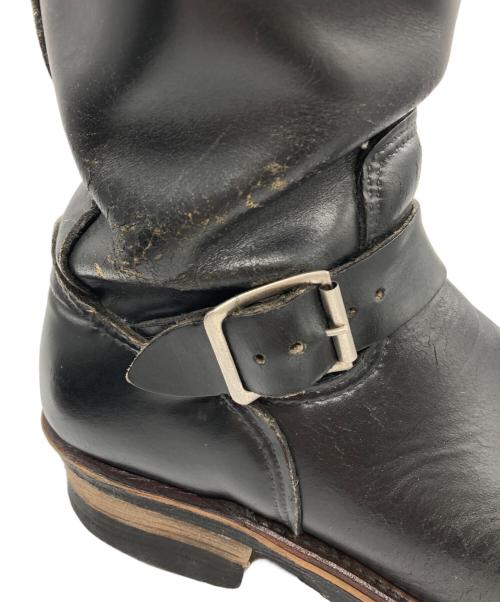 RED WING（レッドウィング）RED WING (レッドウィング) エンジニアブーツ ブラック サイズ:7Dの古着・服飾アイテム