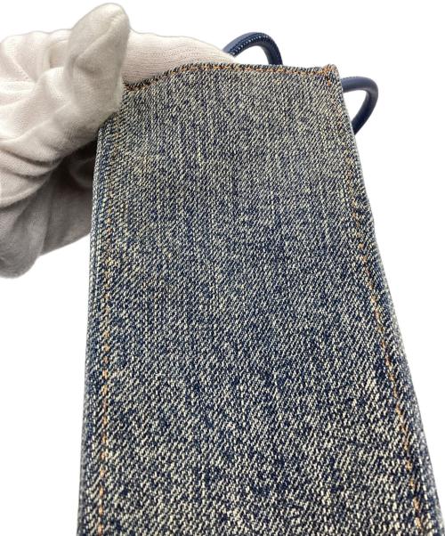 DIESEL（ディーゼル）DIESEL (ディーゼル) ロゴデニム2WAYバッグ インディゴの古着・服飾アイテム