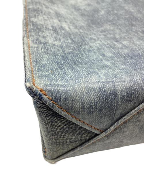 DIESEL（ディーゼル）DIESEL (ディーゼル) ロゴデニム2WAYバッグ インディゴの古着・服飾アイテム