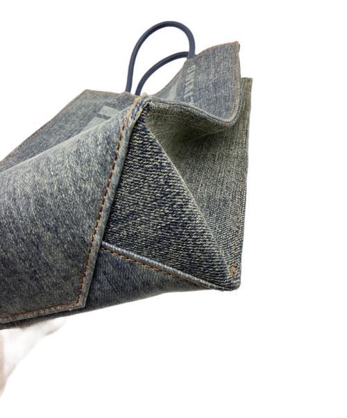 DIESEL（ディーゼル）DIESEL (ディーゼル) ロゴデニム2WAYバッグ インディゴの古着・服飾アイテム