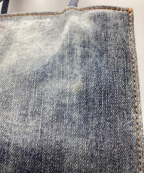 DIESEL（ディーゼル）DIESEL (ディーゼル) ロゴデニム2WAYバッグ インディゴの古着・服飾アイテム