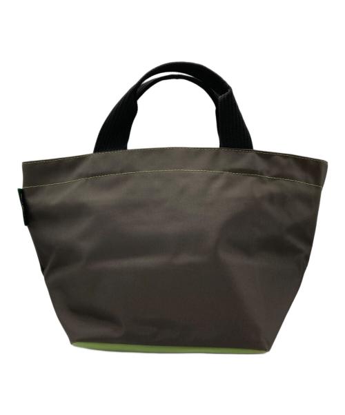 Herve Chapelier（エルベシャプリエ）Herve Chapelier (エルベシャプリエ) 舟型ハンドバッグ カーキの古着・服飾アイテム