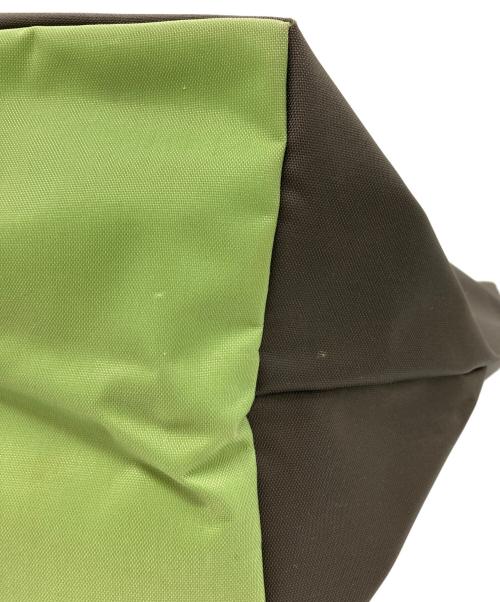 Herve Chapelier（エルベシャプリエ）Herve Chapelier (エルベシャプリエ) 舟型ハンドバッグ カーキの古着・服飾アイテム