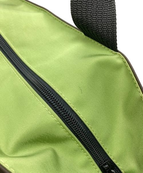 Herve Chapelier（エルベシャプリエ）Herve Chapelier (エルベシャプリエ) 舟型ハンドバッグ カーキの古着・服飾アイテム