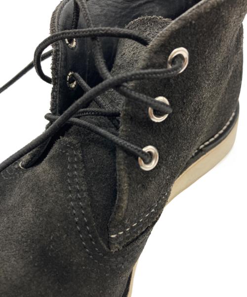 RED WING（レッドウィング）RED WING (レッドウィング) ワークチャッカブーツ ブラック サイズ:27.5の古着・服飾アイテム