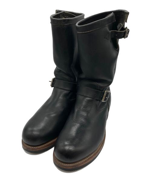 CHIPPEWA（チペワ）CHIPPEWA (チペワ) エンジニアブーツ ブラック サイズ:8 1/2の古着・服飾アイテム