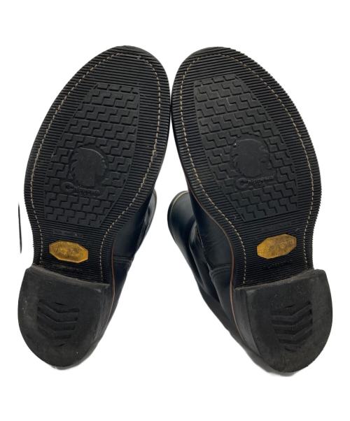 CHIPPEWA（チペワ）CHIPPEWA (チペワ) エンジニアブーツ ブラック サイズ:8 1/2の古着・服飾アイテム