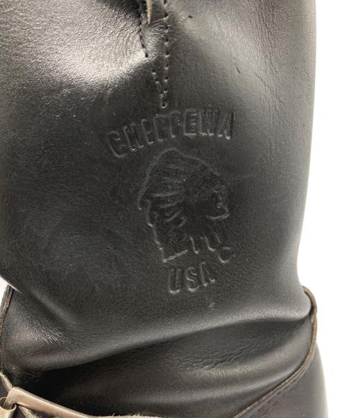 CHIPPEWA（チペワ）CHIPPEWA (チペワ) エンジニアブーツ ブラック サイズ:8 1/2の古着・服飾アイテム