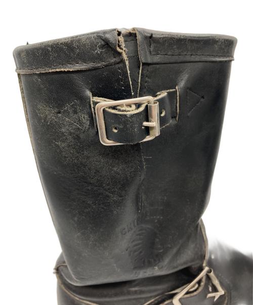 CHIPPEWA（チペワ）CHIPPEWA (チペワ) エンジニアブーツ ブラック サイズ:8 1/2の古着・服飾アイテム