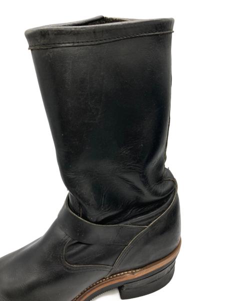 CHIPPEWA（チペワ）CHIPPEWA (チペワ) エンジニアブーツ ブラック サイズ:8 1/2の古着・服飾アイテム