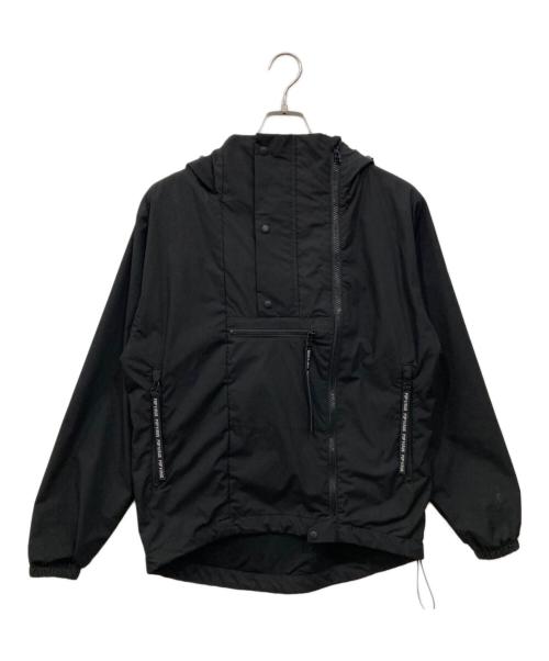 POP VIRUS（ポップ・ウイルス）POP VIRUS (ポップ・ウイルス) アノラックパーカー ブラック サイズ:Mの古着・服飾アイテム