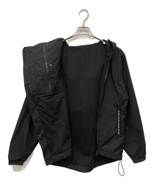 POP VIRUS（ポップ・ウイルス）POP VIRUS (ポップ・ウイルス) アノラックパーカー ブラック サイズ:Mの古着・服飾アイテム