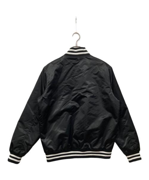 A BATHING APE（ア ベイシング エイプ）A BATHING APE (ア ベイシング エイプ) スタジャン ブラック サイズ:Lの古着・服飾アイテム