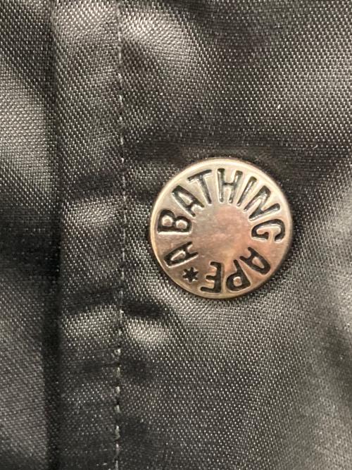 A BATHING APE（ア ベイシング エイプ）A BATHING APE (ア ベイシング エイプ) スタジャン ブラック サイズ:Lの古着・服飾アイテム