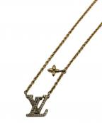 LOUIS VUITTONルイ ヴィトン）の古着「ネックレス・LV アイコニック」｜ゴールド